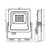 Braytron LED reflektor BRY-FLOOD-SL-10W-GRY-6500K-IP65