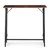 ModernHome sklopivi radni sto 80 × 45 cm, loft, tamno drvo