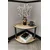Hanah Home Pomoćni stočić Tiers Corner, 34x38x34 cm, Boje hrasta