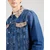 GUESS Prehodna jakna DILLON moder denim