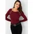 Cool & Sexy Ženska bluza EY2945, Bordo