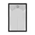Plakat sodobna siva mavrica Mid-Century - 20x30 silver