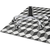 Decormat Podloga za stol Six 3d pattern 120x90 cm 2 cm