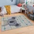 Conceptum Hypnose Tepih Hmi Kdc-113, Pravougaoni, 80 x 140 cm, Sivi