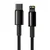 BASEUS Kabel Tungsten Gold USB-C na Lightning, 20W, 5A, PD, 1m (črn)