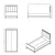 Hanah Home Etto Mm1.44.84.U1 krevet za decu, za dušek 100 × 200 cm, drvo i beli hrast