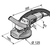 Flex brusilica za beton LDE 16-8 125 R, Kit TH-Jet 504.971