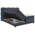 Boxspring Krevet Bianco 180/200 cm , plava