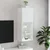 TV ormarić s LED svjetlima bijeli 40,5x30x102 cm