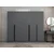 Hanah home Ormar Kale Plus 225x210x52cm Antracit