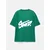 Pull&Bear Majica STWD zelena/bela