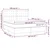 Vidaxl Box spring postelja z vzmetnico bel 160x200 cm umetno usnje