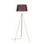 Opviq Podna lampa 4063, 165 cm 40W E27, Zlatne boje