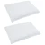 Jastuk s jastukom 2 pcs Bijelo 50 x 75 cm Perje