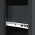 Ormar s ladicama Crna 33 x 34,5 x 90 cm Konstruirano drvo