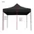 Greenline pop-up paviljon s kompletom 4 sten - 3x3m - črn