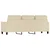 Vidaxl Trosed krem 180 cm blago