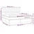 Vidaxl Box spring postelja z vzmetnico moder 200x200 cm blago