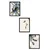 Wallity Uramljena slika Huhu471S, 50x70 cm , 3 dela