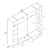Hanah home Ormar 243x181x47,6cm Orah