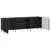 TV ormar Crna 150 x 31 x 52 cm Konstruirano drvo