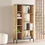 Hanah Home Polica 72x133,6x25,5cm Bež-Antracit