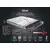 Hanah home Krevet Silver 90x38x190cm Crni