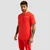 GymBeam Men‘s Limitless Sports T-Shirt Hot Red XXL