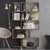 Hanah Home Nilufer Walnut Polica za knjige 90x156x20cm, Smeđa
