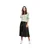 Vila Nitban Midi Skirt - Black Črna