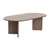Hanah Home Klub sto Sable, 119x60x40cm, Braon