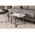 Hanah Home Set klub stočića Mandy, 2 komada, 80x51x80, 60x41x60 cm, Antracit