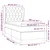 Vidaxl Box spring postelja z vzmetnico svetlo siva 80x200 cm blago