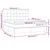 Vidaxl Box spring postelja z vzmetnico krem 160x200 cm blago