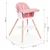 ECO TOYS Hranilica za bebe 2u1/ pink