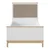 Hanah Home Etto Mm1.44.84.U1 krevet za decu, za dušek 100 × 200 cm, drvo i beli hrast