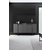 HANAH HOME Set za dnevnu sobu Luxe Anthracite Black