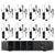 POWER DYNAMICS BREZŽIČNI MIKROFONI SET 8X NAGLAVNI PD528B
