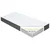 Vidaxl Boxspring postelja temno siva iz blaga 180x200 cm