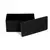 Autronic Tabure Stool with storage space, black corduroy fabric (TAB-472 BK6)
