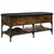 Klupa za cipele boja hrasta 102x42x45 cm konstruirano drvo