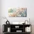Slika stilizirana cvetlična kompozicija - 100x50