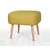 Atelier del Sofa Tabure 50x43x42cm, Žuto