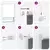 Rolo zavjesa Blackout svijetlo siva 150x130 cm Širina tkanine
