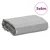 Vidaxl Ponjava siva 3x6 m 650 g/m2