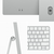 Apple iMac 24 4.5K, M3 8C-8C, 24GB, 512GB - Silver