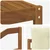 Set vanjskih sofa s jastukom 5 pcs Prirodna i krem