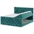 Boxspring Krevet Elio 140/200 cm , petrolej plava