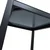 Homestar Miza DELGADO 80x80x72 cm siva