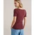 WE Fashion Majica burgund